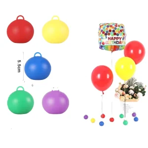 B638 Ball-shaped Weights 120g Multicolor Weight Party Decoration Balloon Accessories Wedding Decoration