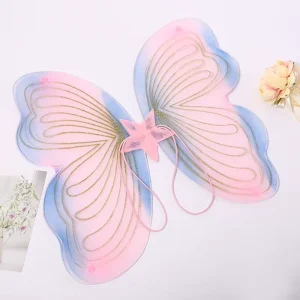 BAIGE Fairy Dressing up Birthday Party Costume Butterfly Fairy Wings Girls Princess Fairy Costume Set With Wings