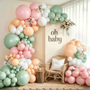 Baby Baptism Party Balloon Set for Party Decoration