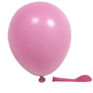 Baby Shower Birthday Party Decoration 12 Inch Pink Color Latex Standard Balloons