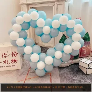 Balloon Decorations for Proposals and Romantic Gestures, Balloons for Creating a Festive Atmosphere in Shopping Malls