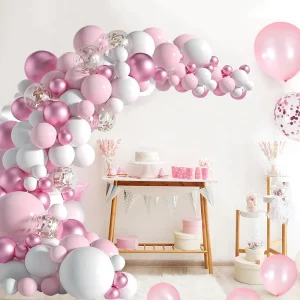 Balloon Manufacturers Direct Supply of Pink Fashionable Holiday Party Balloon Decoration