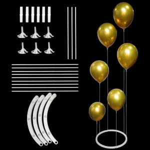 Balloon Stand Kit Balloon Column Stand Set Balloon Display Stand Holder Base for Party Decoration