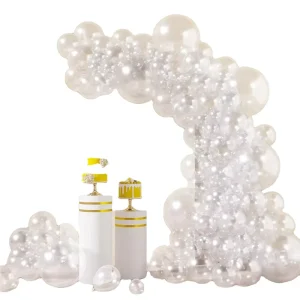 Balloons Party Decorations 100 Pcs Per Pack Clear Latex Balloons for Baby Shower Birthday Wedding Festival Balloon Arch Decor
