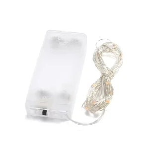 Battery Powered 3M Micro LED Ultra Thin Fairy String Light Christmas Decorative Lights