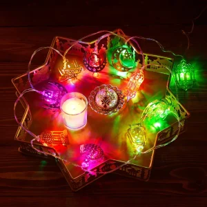 Battery Powered IP44 Warm White LED Fairy Light String Decorations for Festival Home Garden Use