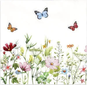 Beautiful Butterfly Decorative Printing Tissue Paper Napkins Eco Friendly High Quality Factory Price