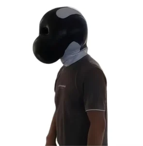 Beile Factory Customized PVC Inflatable Hood & Face Mask Cosplay Party Costume & Custom Logo Promotion Toys