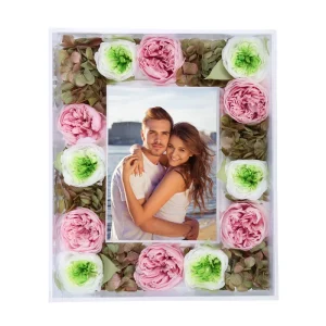 Best Selling Valentine’s Day Flower love Gift Box Home Decor Real Rose Flowers Preserved Roses Austin Hydrangeas Rose Gift