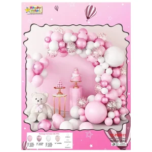 Birthday Balloon Arch Decoration Set for Opening Ceremony and Wedding Party Decorations