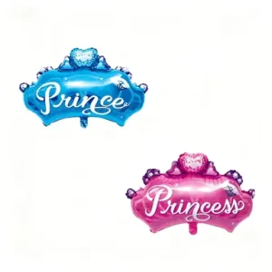 Birthday Crown Balloon Children Party Foil Festival Decoration Cartoon