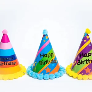 Birthday Hat Happy Birthday Party Supplies Birthday Cake Decoration