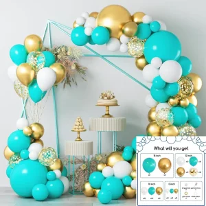 Birthday Latex Round Decoration Standard Customized Valentine’s Bubble Color Balloons Arch Sets