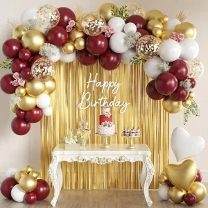 Birthday Party Balloons Garland Arch Kit Baby Shower Birthday Wedding Party Decoration