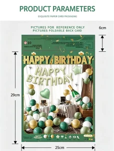 Birthday Party Decorations for Couples First Birthday Scene Setup Hotel Gifts for Boys and Girls Balloon Backdrop