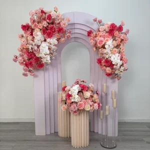 Birthday Party Decorative Backdrop Artificial Flowers Wedding Decorations Event Display Supplies Wedding Arch Floral Decorations