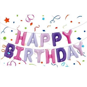 Birthday Party Supplies 16 Inch Happy Birthday Foil Balloons Home Decor Party Decoration Balloons Set