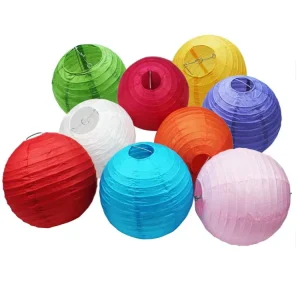 Birthday Wedding Decoration Outdoor Paper Lantern for Festival Party and Wedding Supplies