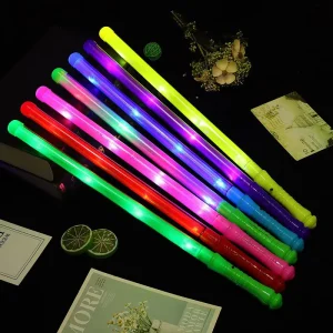 Birthday Wedding Party Supplies Led Flashing Changing Cheers Glitter Stick Concert Christmas Children Glow Sticks
