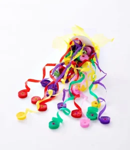 Birthday Wedding Party Supplies Props Hand Throw Streamers Poppers Ribbon Confetti No New Year Easter Graduation