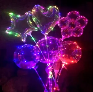 Bobo Ballon 24 Inches Light LED Balloon for Christmas Wedding Party Decoration