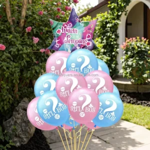 Boy Girl Baby Gender Reveal Balloon 12 Inch Eco Friendly Latex Party Decorations Christmas Easter Wedding Chinese New Year