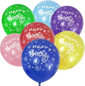 Boy and Girl Latex Balloons in Bulk Blue Pink Baby Shower Birthday Party Decorations Single Item Custom Balloons