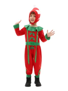 Boys’ Leaf Tree Christmas Costumes, Cosplay Outfits with Cloak for Parties, Festive Events & School Performances