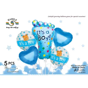 Boys Series Disposable Eco-friendly Latex Balloons for Valentine’s Day Halloween Easter Thanksgiving & Diwali Party Decoration