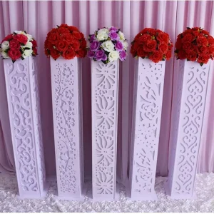 Bridal Birthday Shower Art Trade Show Wedding Walkway Aisle Road Tall Flower Wedding Centerpiece Home Decoration