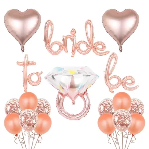 Bride to Be Party Decorations Bridal Disposable Party Supplies Kits for Bachelorette Party
