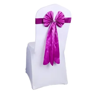 Butterfly Chair Sashes Polyester Material Handmade & Durable for Christmas and Thanksgiving Decor