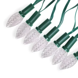 C9 RGB LED Pixel Lights SK9822 Waterproof Christmas Tree Decoration Landscape Lighting Point Lights