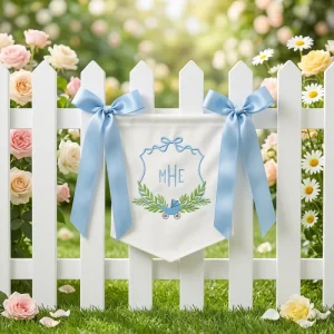 CH X New Festive Party Letter Baby Banner Cute Atmosphere Decoration Garden Flag Banner