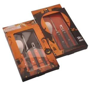 COOKMAMA Pumpkin Halloween Stainless Steel Tools Set