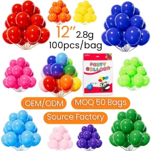 CPC Matte Balloon Colorful 12 Inch Opaque Navy Blue Natural Latex Factory Price for Birthday Party Baby Shower