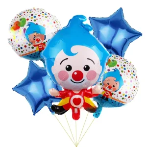Carnival Circus Latex Balloon Garland Arch Kit Rainbow Star Balloons Birthday Party Carnival Theme Modern Decorations