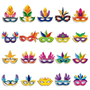 Carnival Decorations Children’s and Adults’ Photo Props Carnival Gatherings Funny Masks Party Supplies