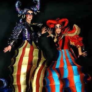 Carnival Festival Bar Celebrate Party Show Club Dress Luxury Show Stilts Costume Cosplay Party Costume