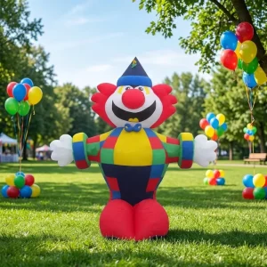 Carnival Festival or Party Decoration Inflatable Clown Cartoon Balloon
