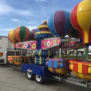 Carnival Rides Samba Balloon Rides Mobile Amusement Park Equipment for Sale