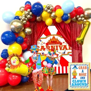 Carnival Theme Party Decorations Circus Birthday Party Decorations Carnival Backdrop