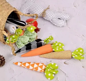 Carrot Shaped Easter Decoration Easter Holiday Party Supply Easter Decoration