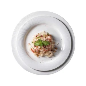 Ceramic Plates and Bowls Tableware Set Microwave Safe Modern Minimalist Design for Weddings Birthdays Festivals
