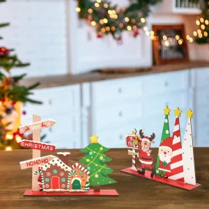 Charming Wooden Christmas Decorations Perfect for Holiday Home Decor Rustic Tree Ornaments and Festive Seasonal Accents
