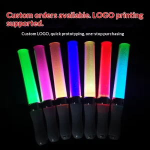 Children’s Christmas Gifts Plastic Glow Stick Party Decoration Toy LED Bulk Bracelet Dark Light LED Diode Model B500