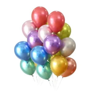 China Manufacturers Valentine’s Day Supplies Inflatable Helium Air Latex Balloon Chrome Metallic Color Globos Party Decoration