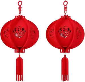 Chinese Festival and Celebration Chinese New Year Felt Lantern Chinese Lucky Fu 3D Puzzle