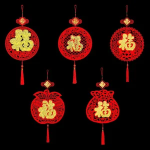 Chinese Happy New Year Decoration China Spring Festival Ornaments Decorations CNY Home Decor