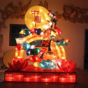 Chinese Lanterns for Mid Autumn Festival Beautiful Design Chinese Lanterns with Lights Chinese Lanterns Decoration for Festival